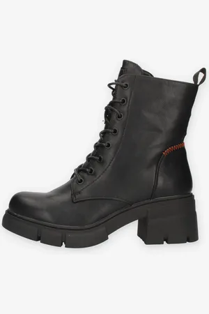 Refresh 170919-NEGRO Anfibi neri da donna