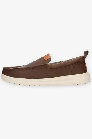 Hey dude Wally grip moc craft leather brown