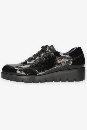 CallagHan Slip on nere in vernice