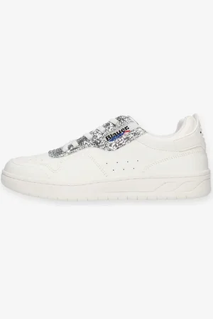 Blauer Kid Sneakers bianche e argento