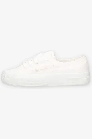 Superga Flower Sangallo Sneakers bianche