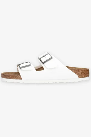 Birkenstock 0552683 Arizona BS Sandali scalzati bianchi (calzata stretta)