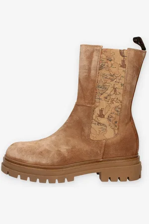 ALVIERO MARTINI 1A CLASSE N2085-0009-W524 linea Junior Stivaletti camel e Geo Classic