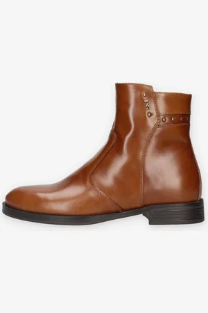 Nero Giardini I411262D-400 Stivaletti cuoio da donna