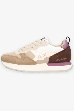 sun68 Z44209-77BEIGE SCURO Stargirl Multicolor Sneakers beige da donna