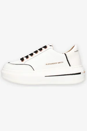 Alexander Smith ASBALSW-1948-WBK Lancaster woman Sneakers bianche e nere da donna
