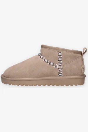 Colors of California HC.YW250-TAU Stivaletti taupe con lana