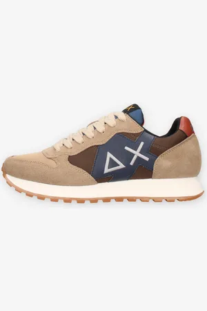 sun68 Z44114-77BEIGE SCURO Jaki bicolor Sneakers beige da uomo