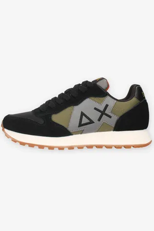 sun68 Z44114-11NERO Jaki bicolor Sneakers nere da uomo