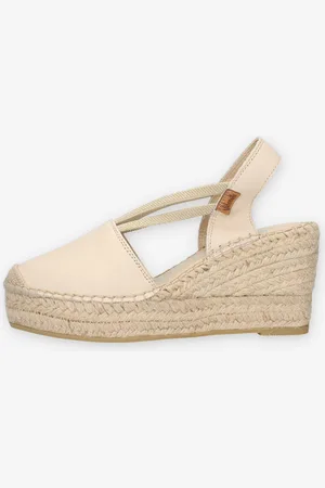 Vidorreta Sandali beige da donna modello espadrillas