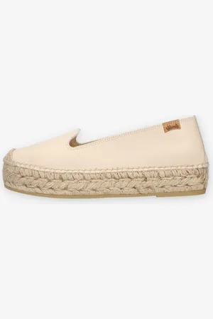 Vidorreta Slip on beige da donna modello espadrillas