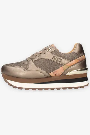 ALVIERO MARTINI 1A CLASSE N2014-0558-X553 Sneakers linea Junior bronzo e Geo Classic