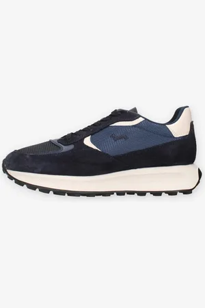 HARMONT&BLAINE EFM242.090.6230 Sneakers da uomo blu e avio
