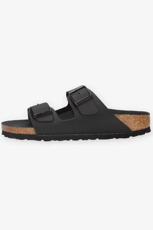 Birkenstock 1019069-TRIPLES-BLACK Arizona BS Sandali scalzati bassi neri (calzata stretta)