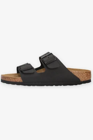 Birkenstock 1026425-BLACK Arizona BS Sandali scalzati bassi neri unisex (calzata stretta)