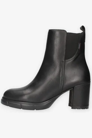 CallagHan 31012-NEGRO Stivaletti neri da donna con tacco
