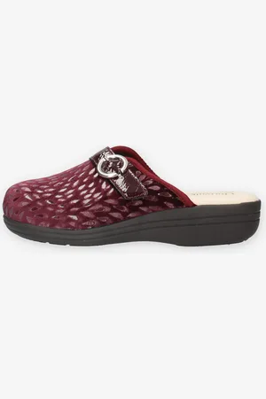 Clia Walk ELASTICA24-BORDEAUX Ciabatte bordeaux da donna