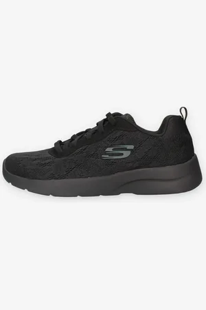 Skechers 12963-BBK Dynamight 2.0 Homespun Sneakers nere da donna