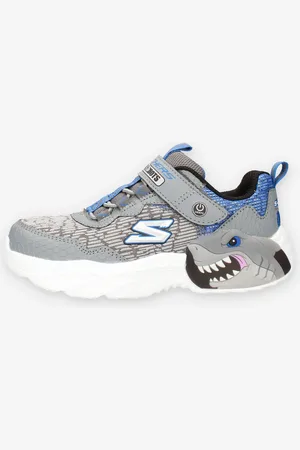 Skechers S Lights Creature Sneakers grigie con luci