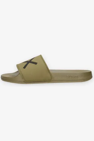 sun68 X35102-19MILITARE SLIPPERS LOGO