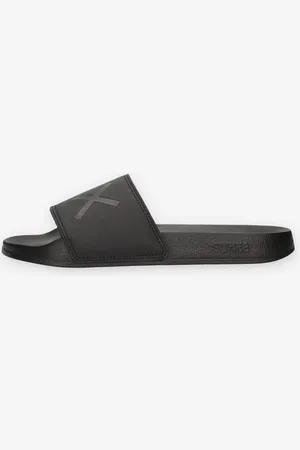 sun68 X35102-11NERO SLIPPERS LOGO