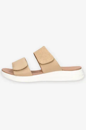 Clia Walk CITY11-BEIGE Sandali scalzati beige