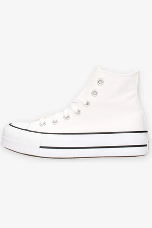Converse 560846C Chuck Taylor All Star lift HI Sneakers alte bianche platform