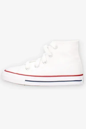 Converse 7J253C Infant Chuck Taylor Sneakers alte bianche