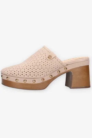 Carmela 162220-BEIGE Sabot beige da donna