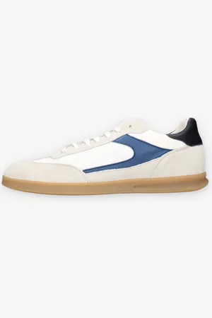 Frau 22D1-SAbi Sneakers bianche grigie e blu da uomo