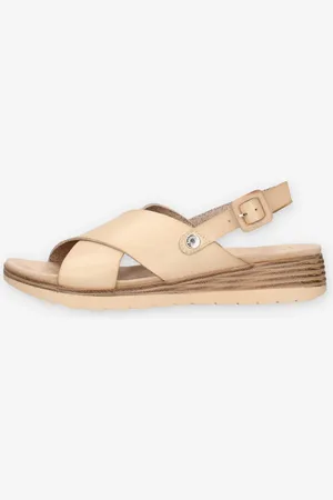 Refresh 172674-BEIGE Sandali beige da donna
