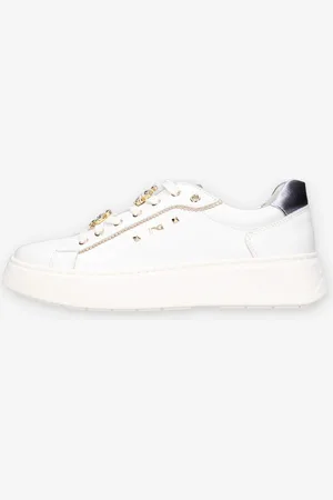 Nero Giardini E513060D-707 Sneakers bianche da donna