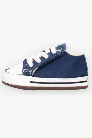 Converse 865158C Chuck Taylor All Star Cribster Sneakers basse blu da culla