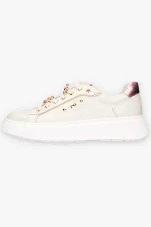 Nero Giardini E513060D-713 Sneakers beige da donna
