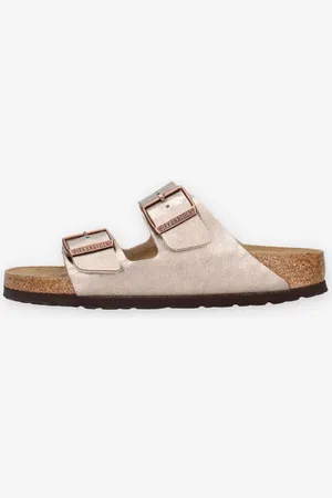 Birkenstock 1029439-GRACEFUL-TAUPE Arizona BS Sandali scalzati bassi taupe (calzata stretta)