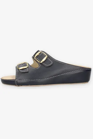 Clia Walk COMFORT375-BLU Ciabatte blu da donna