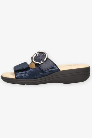 Clia Walk COMFORT367-BLU Ciabatte blu da donna