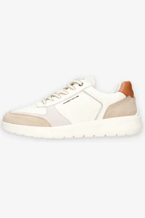 Ambitious 13764-1356AM-COMBI/W Sneakers bianche e beige da uomo