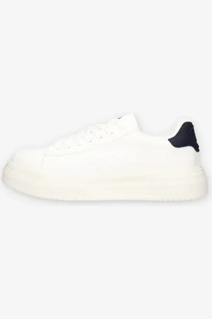 REFRIGUE MIK-225- -NAVY Sneakers bianche e blu da uomo