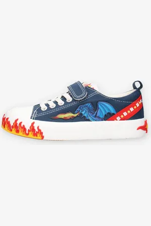 Bull Boys BBEA5080B00-BL01 Dragon 3 Sneakers blu da bimbo