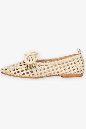 Parodi Shoes 53/2031-OFFWHITE Mocassini bianchi da donna