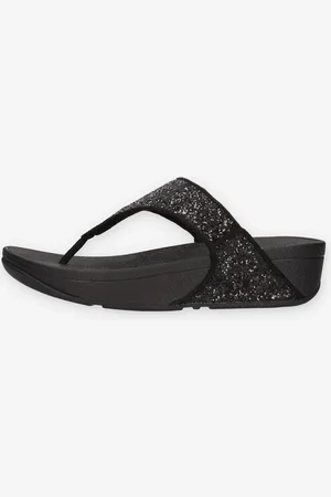 FitFlop X03-339 Lulu Infradito neri glitterati