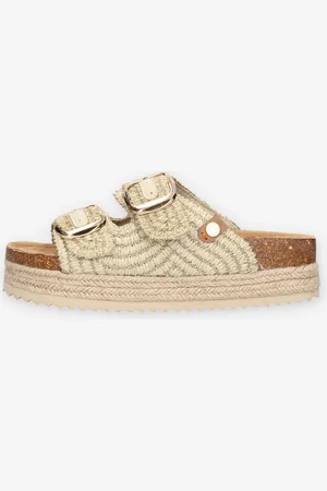 Refresh 172720-HIELO Sandali scalzati beige da donna