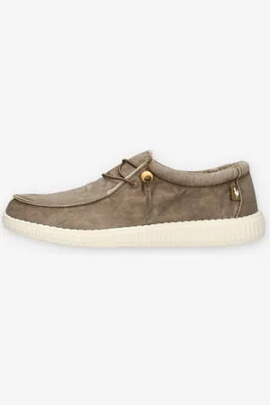 WALKINPITAS WP150-WALLABI-WASHED-27TAU Slip on taupe da uomo