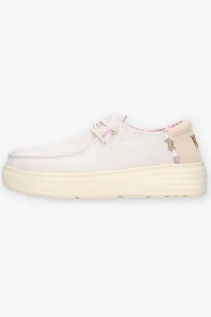 WALKINPITAS POPPY-77CRUDO Slip on beige da donna
