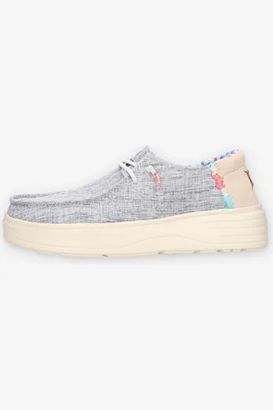WALKINPITAS POPPY-05MARINO Slip on blu da donna
