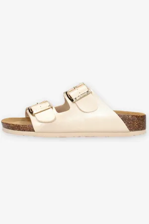 BioNatura 94XTHE-24-I-PMBE Sandali scalzati beige perlato da donna