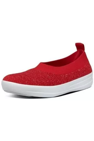 FitFlop Donna Ballerine - Ballerine ÜBERKNIT TM BALLERINA RED