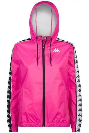 Kappa Donna Piumini - Piumino GIUBBOTTO. FUCSIA/NERO/BIANCO