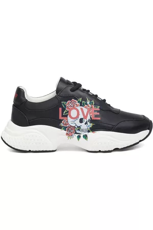 ED HARDY Donna Sneakers - Sneakers Insert runner-love black/white